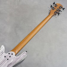 Basse 5 cordes Spector NS Pulse 5 Satin EX-LTD WHBK, carte en ébène...