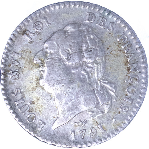 Louis xvi sols - louis, 1791