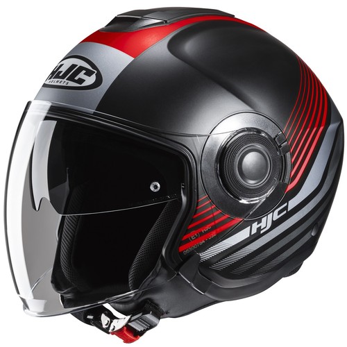Casque jet hjc i40n dova - hjc, mc1sf