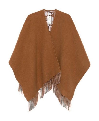 Fendi poncho réversible - fendi,