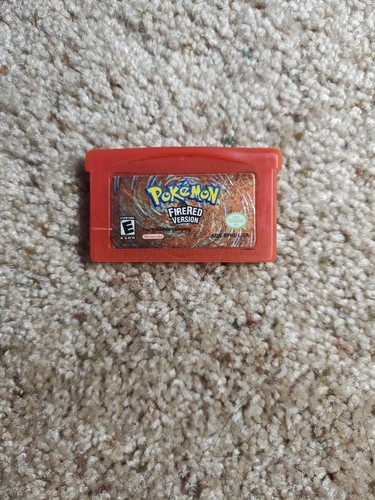 Pokemon firered game boy - firered, (game
