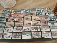 rare gros LOT 53 CARTES POSTALES CORRIDA Taureau taureaumachie-cpa anciennes