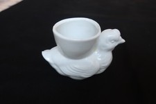 ANCIEN COQUETIER EN FAIENCE EN