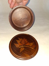 Ancienne boite ronde en bois