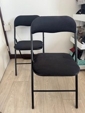 Lot de 2 chaises pliantes