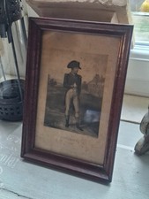 1 gravure encadrée  Napoleon