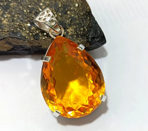 Naturel 112 topaze citrine - ct,