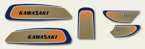 Kawasaki 350 1971 - kawasaki,