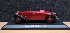 ATLAS Véhicule Miniature, CITROEN Traction 11 B Cabriolet de 1939, Ech : 1/43.