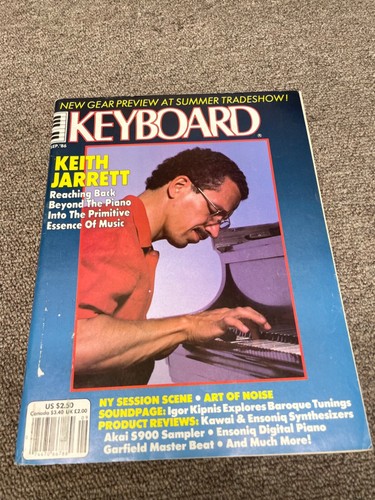 Keyboard magazine sep 1985 - magazine,