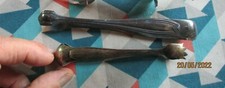 Lot de 2 : Ancienne Pince à Sucre Métal Argenté Poinçon à l'Etoile & 2 GB