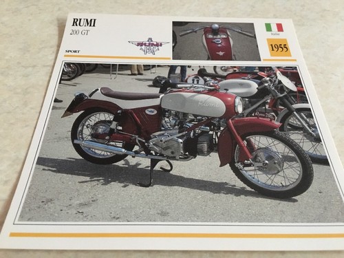 Carte moto rumi 200 sport - carte, gt