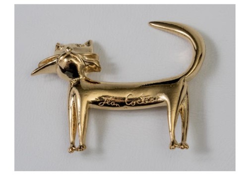 Bijou broche jean - jean, cocteau