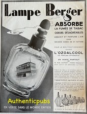 PUBLICITE LAMPE BERGER BRULE