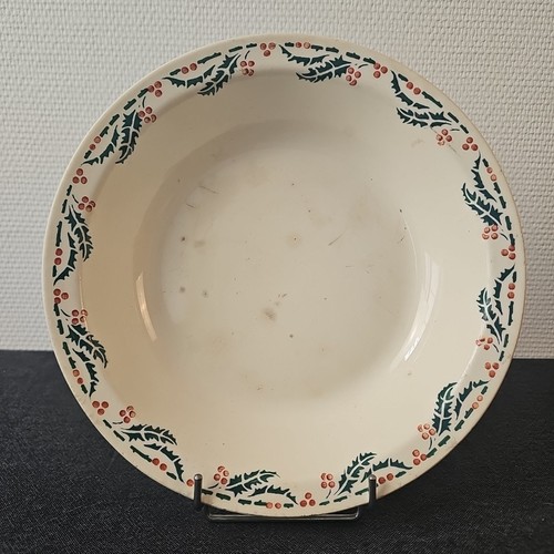 Plat rond creux houx - rond, de
