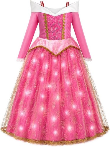 Robe princesse fille led - robe,