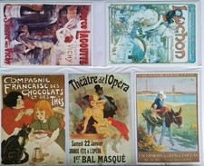 40 Cartes Postales fantaisies Vintage Pub Année 1970 Édition Nugeron Reproductio