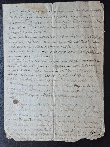 Manuscrit écclesiastique - manuscrit,