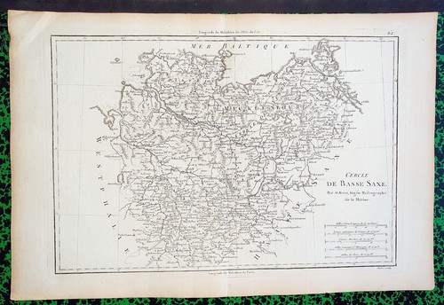 Xviii ème allemagne carte - -,