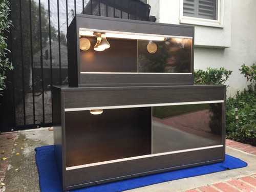 Large reptile enclosure - enclosure, tank