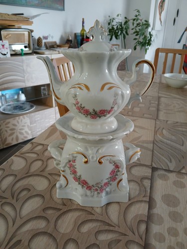 Tisanière ancienne porcelaine - tisanière,