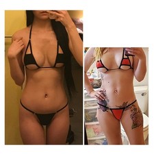 Haut mini string bikini