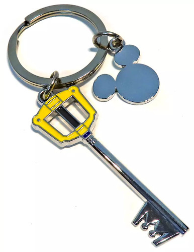 Kingdom hearts keychain - hearts,