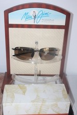 Neuf : Lunettes de Soleil MAUI JIM Hookipa H407 Ho’okipa 2 -Noir Gris Polarisant