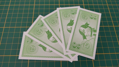 Lot billets jeu de - lot, 3