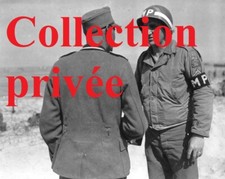 US ww2 Photo MP Military Police Normandie para Utah Omaha veste casque Dday 82nd