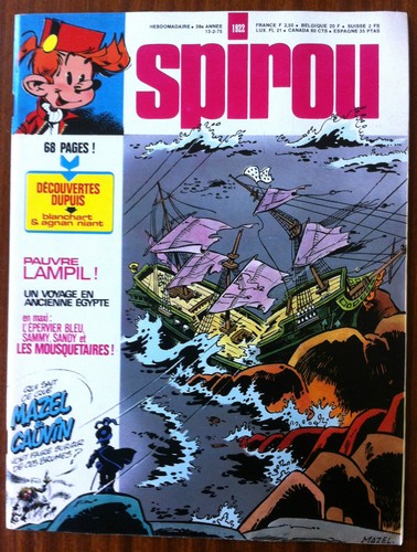 Spirou 1922 avec la - n°1922,