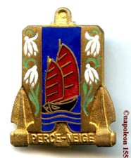 MARINE Dragueur " PERCE-NEIGE  " Ex D.351 . 1944/60 Fabrication Courtois