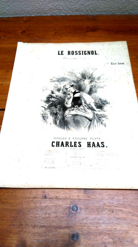 Partition ancienne le - ancienne, "le