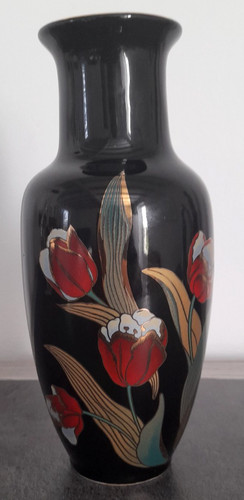 Petit vase japonais bleu nuit - petit,