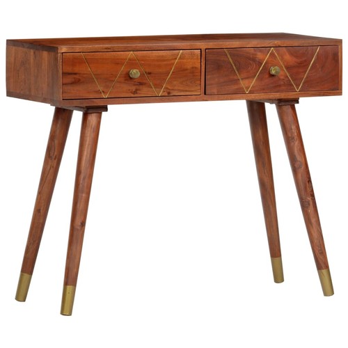 Bois acacia massif table - bois,