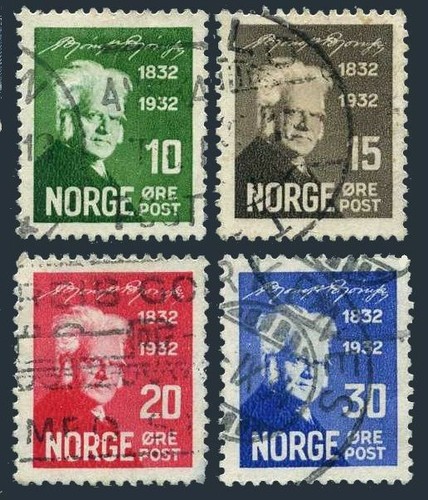 Norway 154 157 - norway, 154-157,used.michel