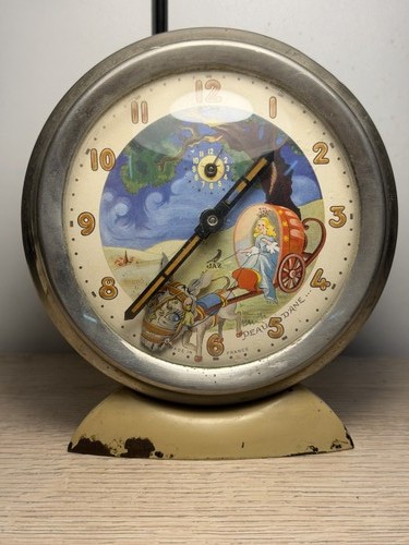 Réveil mécanique jaz peau - mécanique,