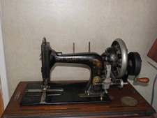 ANTIQUE SEWING MACHINE boxed wertheim old TOOLS vintage century machine age