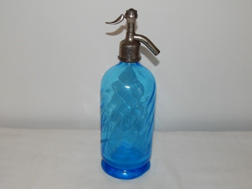 Ancien siphon bouteille eau - ancien,