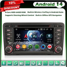 64GO Android 14 GPS Autoradio