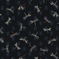 Tissu Japonais Tombo Libellule