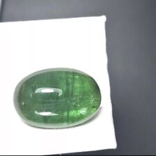 19.01ct 100% Natural Earth Mined Oval Shaped Green Paraiba Tourmaline Cabochon