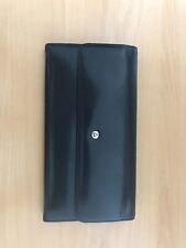 Portefeuille cuir noir femme