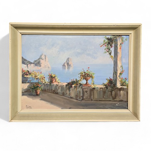 Ancien tableau terrasse - terrasse, de