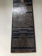 PAUILLAC 1ER GCC CONTRE