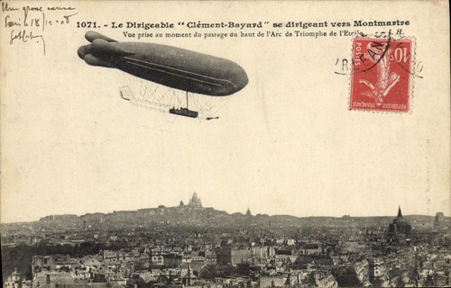 Dirigeable clément bayard - dirigeable, "clément-bayard"