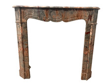 Cheminée de style Louis XV