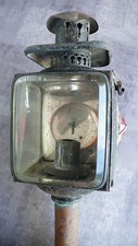 ANCIENNE LANTERNE DE FIACRE   XIXème -    COMPLETE -   Old lantern