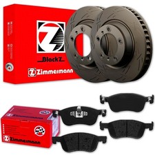 ZIMMERMANN Disques de Frein 262mm + Revêtements Avant Convient pour Ford Fiesta
