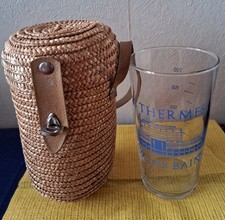 ancien verre de cure thermale-